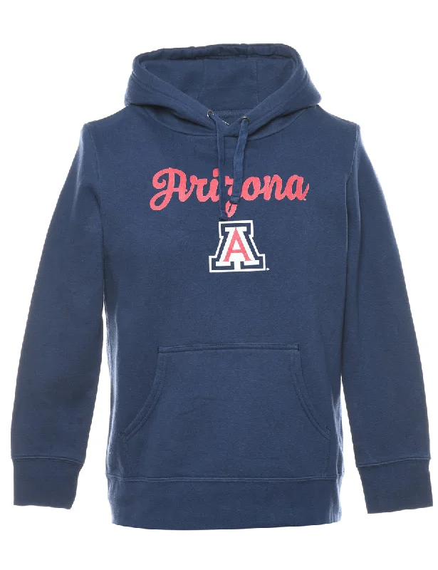 Navy Arizona Hoodie - S Cool Women's Distressed