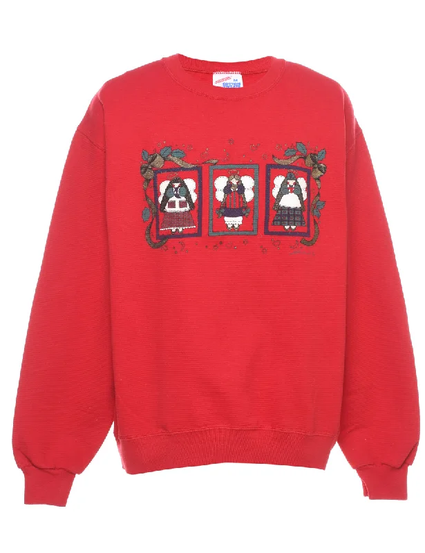 Festive Season Christmas Sweatshirt - M Adventure