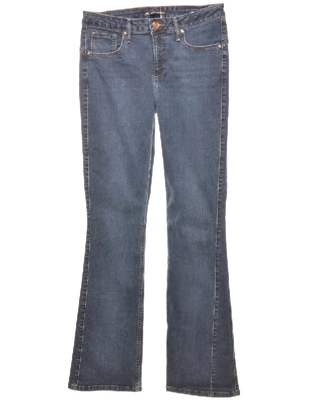 Boot Cut Lee Indigo Jeans - W30 L33 Sleek Women's 