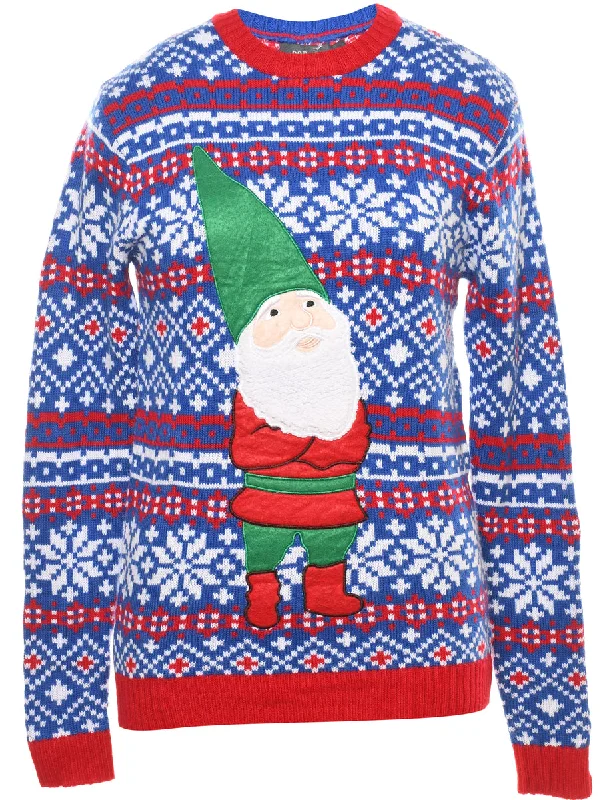 Santa Claus Christmas Jumper - S Elegant Women's Formal 