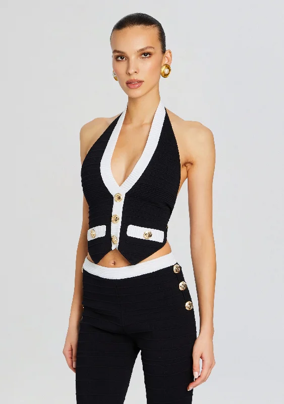 Tinsley Bandage Knit Vest Refined Women's Classic 