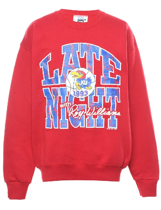 Lee Late Night With Roy Willioms Printed Sweatshirt - L Relaxed Women's 