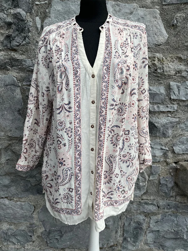 Floaty floral top uk 16 Dapper Women's 1920S