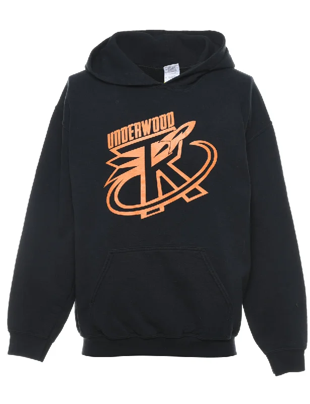 Black Underwood Hoodie - M Classic Women's Tweed