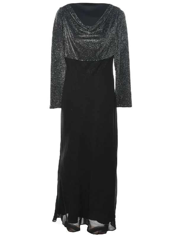 Long Sleeved Dress - M Artistic Women's Hand - painted