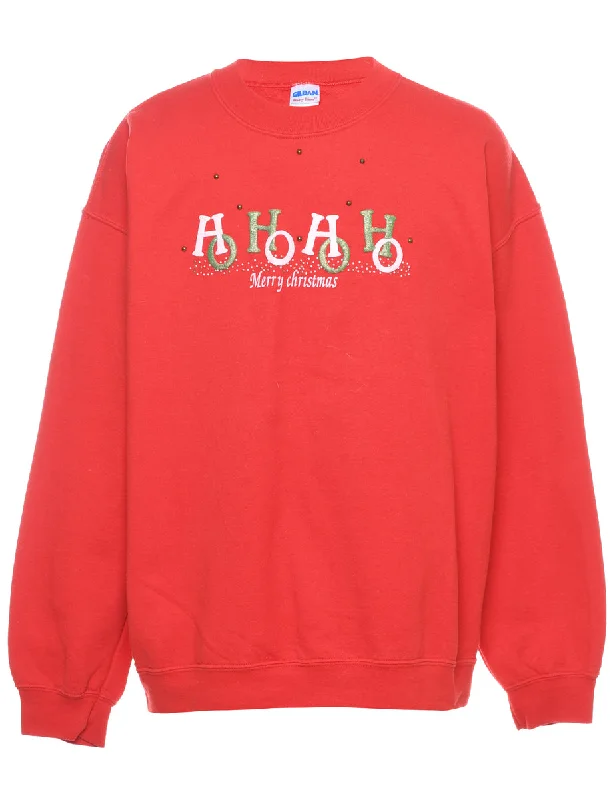 Festive Season Christmas Sweatshirt - L performance
