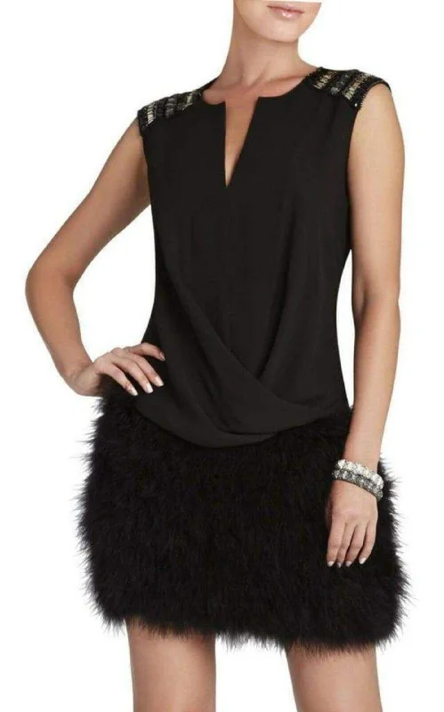 Gisele Front Draped Sleeveless Beaded Blouse Casual Women's Loose - fitting