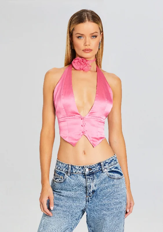 Romy Silk Vest Feminine Women's Soft 