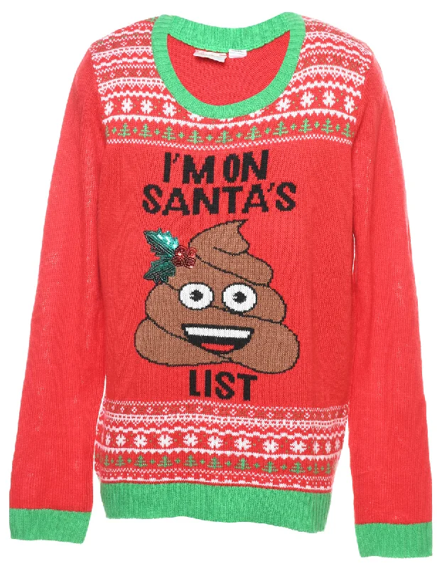 Festive Season Christmas Jumper - XL Sporty Women's Athleisure 