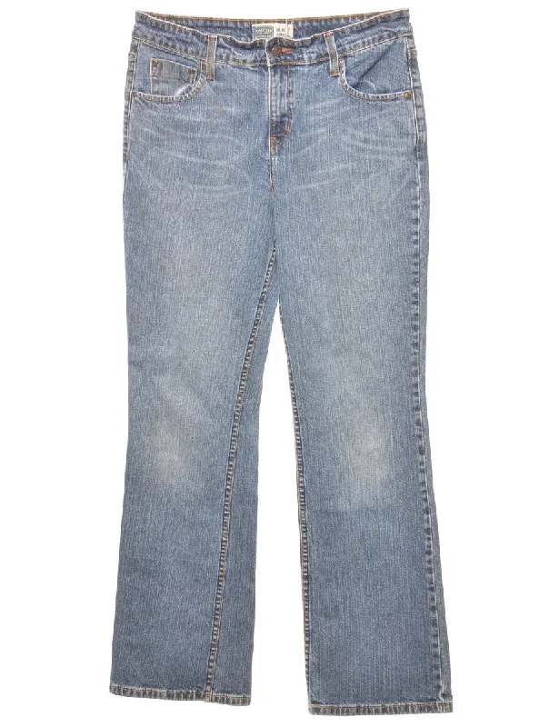 Stonewash Levi's Jeans - W32 L33 Bold Women's Animal Print