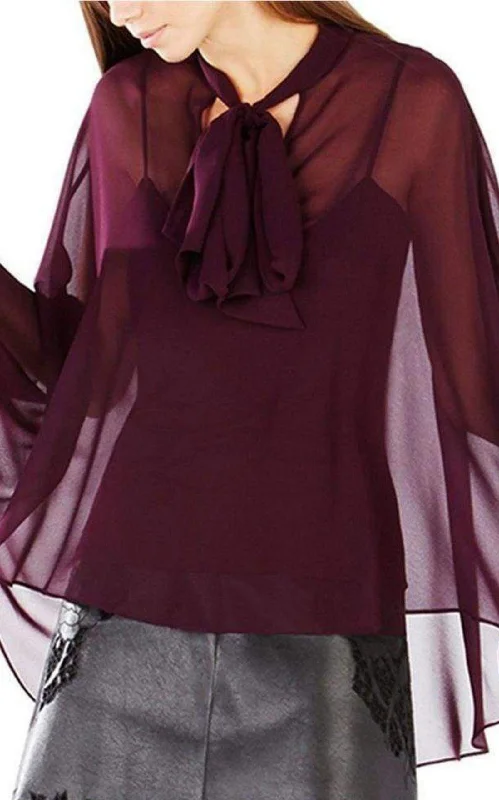 Tie-Neck Peasant Top Dynamic Women's Moto