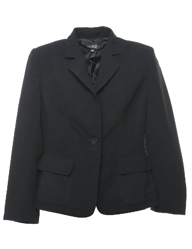 Black Blazer - L Elegant Women's Formal 