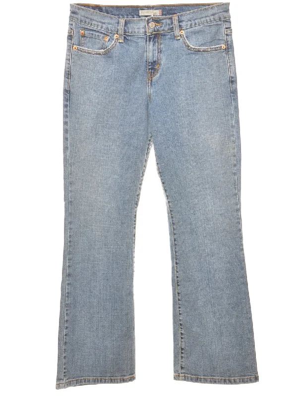 Boot Cut Stonewash Levi's Jeans - W31 L29 Practical Women's Multi - 