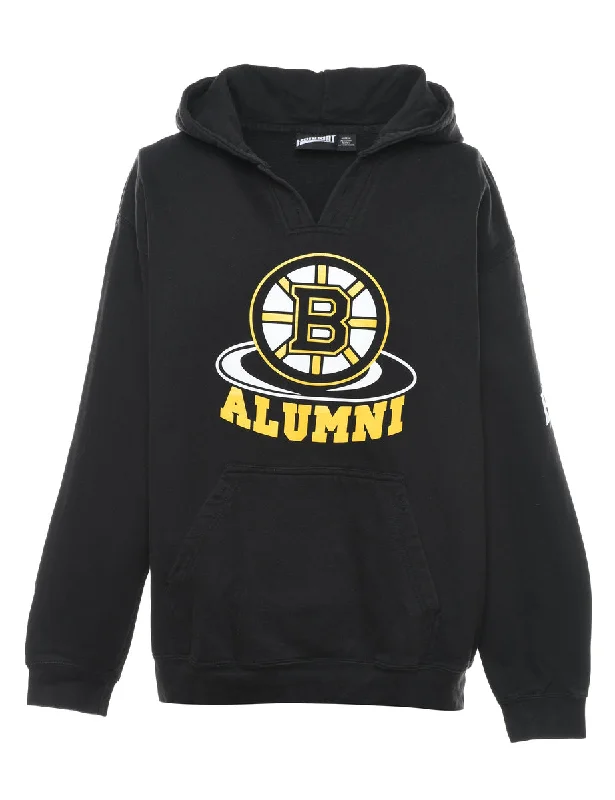 Alumni Printed Hoodie - L Streetwear Style for 