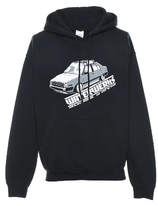 Black Waterwerks Hoodie - M Gym