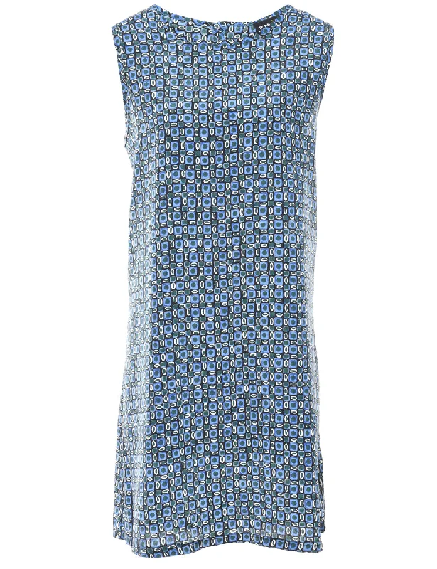 Multi-colour Dress - M Feminine Women's Soft 