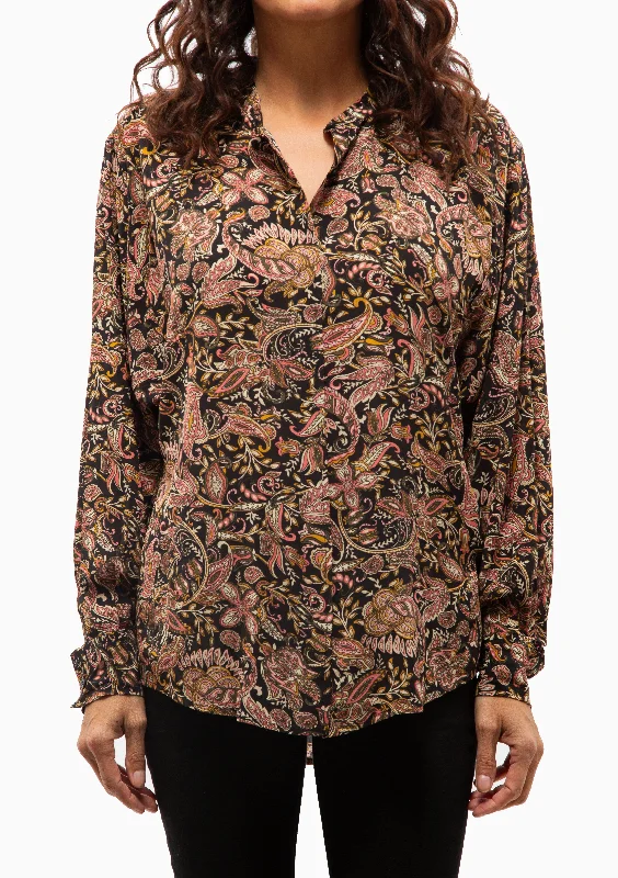 Catchell Shirt | Black/Ochre Tough Women's Military - inspired