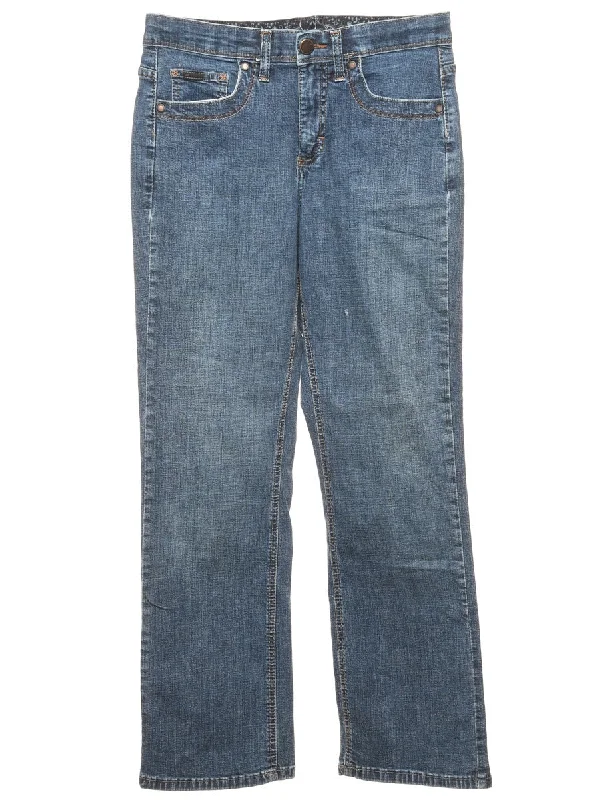 Low Rise Lee Jeans - W28 L28 Stylish Women's Tropical 