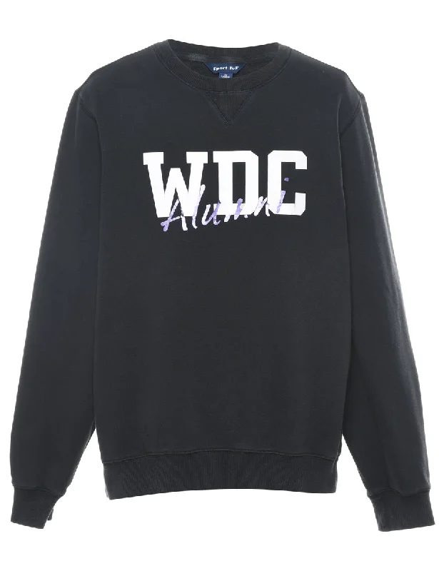Black WDC Alumni Printed Sweatshirt - M Australian Beach