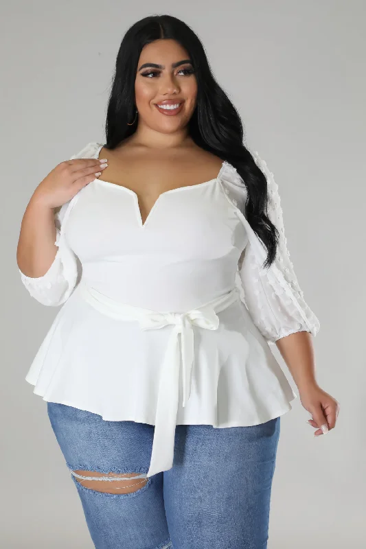 Destiny Babe Top Geometric