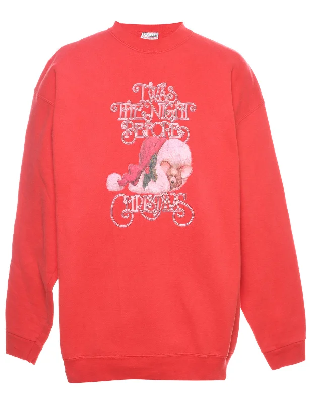 Festive Season Christmas Sweatshirt - XL Dapper Women's 1920S