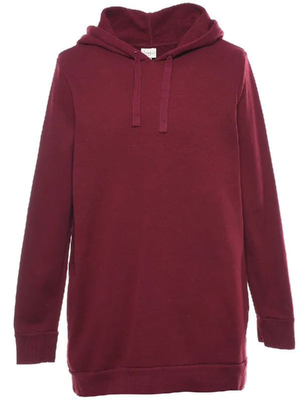 Maroon Hooded Sweatshirt - XL Vacation