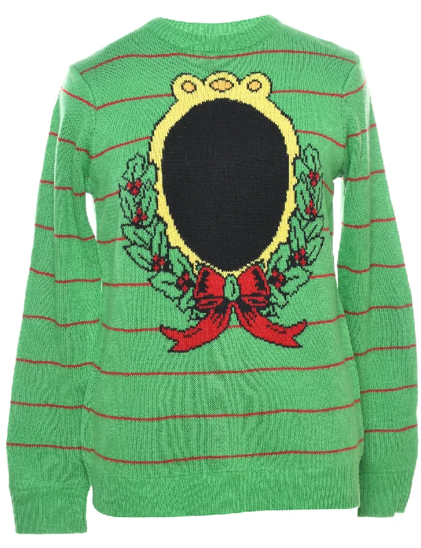 Festive Season Christmas Jumper - M Sophisticated Women's Tailored