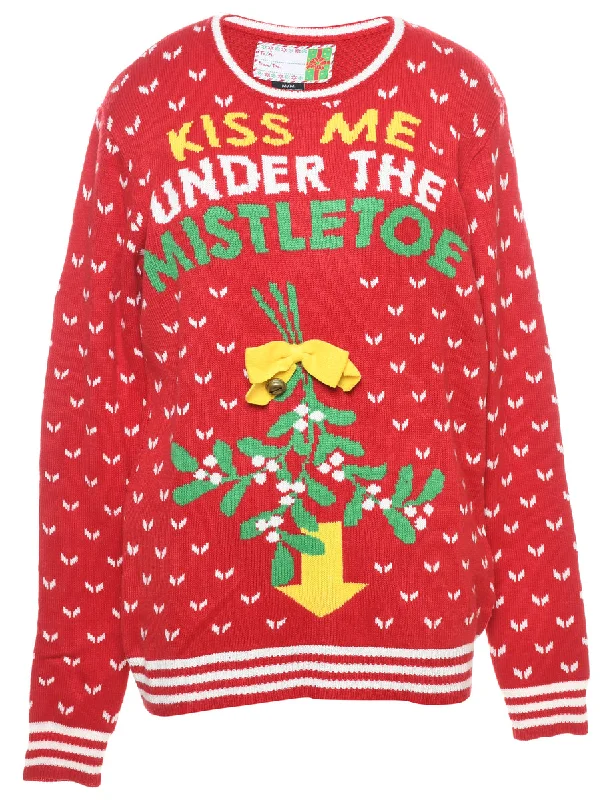 Festive Season Christmas Jumper - M Elegant Women's 