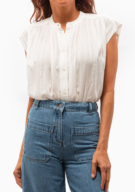 Clio Blouse | Blanc Disco