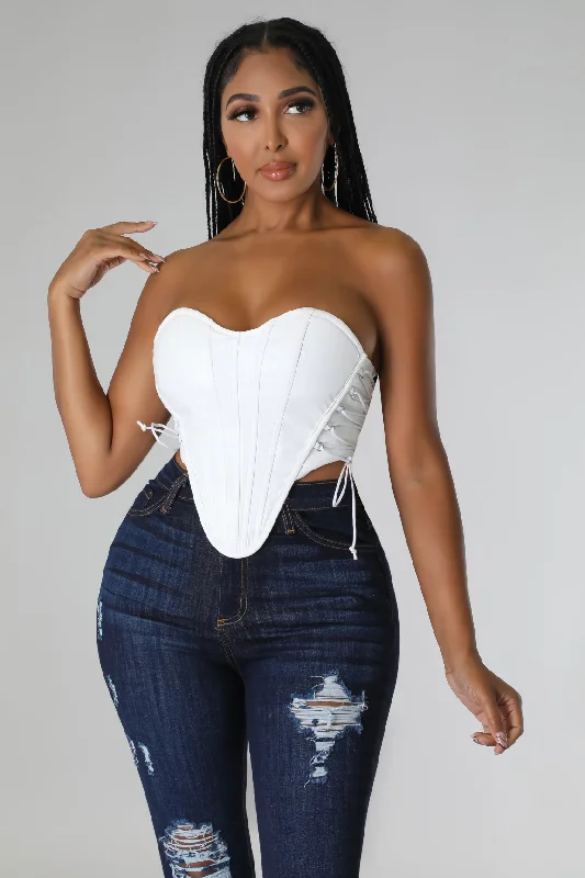 Spicy Hottie Corset Top Street