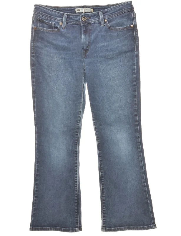 Boot Cut Indigo Levi's Jeans - W32 L28 Contemporary 