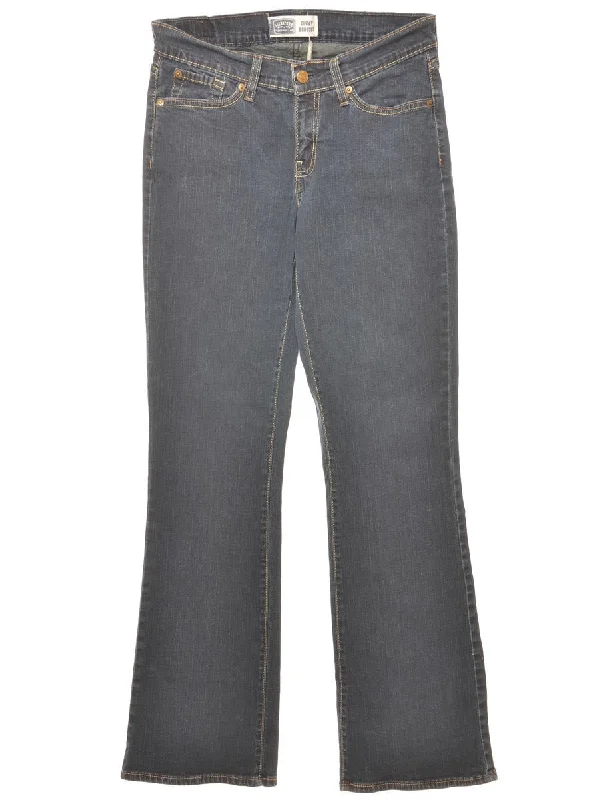 Boot Cut Indigo Levi's Jeans - W29 L33 British Gentlewoman Style