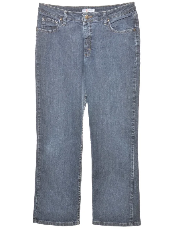 Straight-Leg Indigo Lee Jeans - W32 L28 Vacation