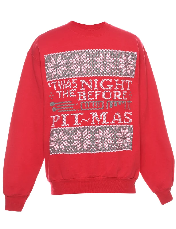 Festive Season Christmas Sweatshirt - S performance