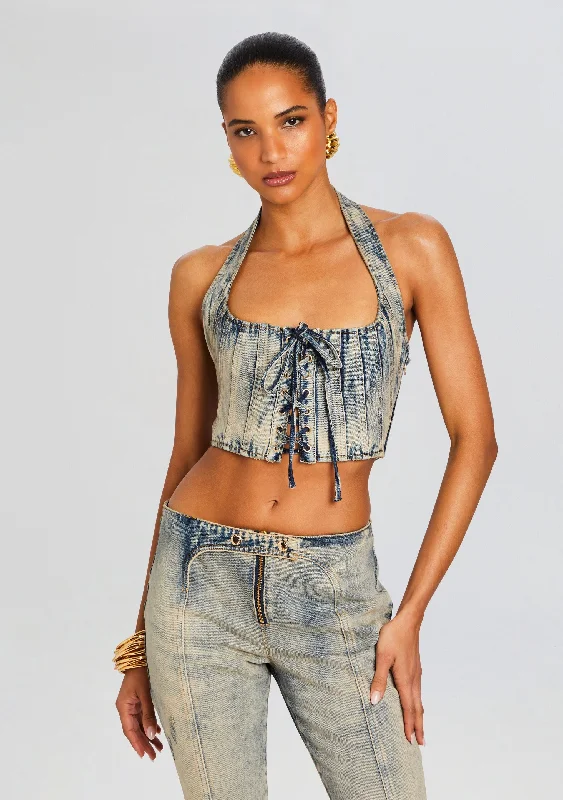 Bandit Denim Top Modern Women's 
