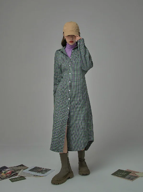 Dont Worry For Me Checkered Dress Disco