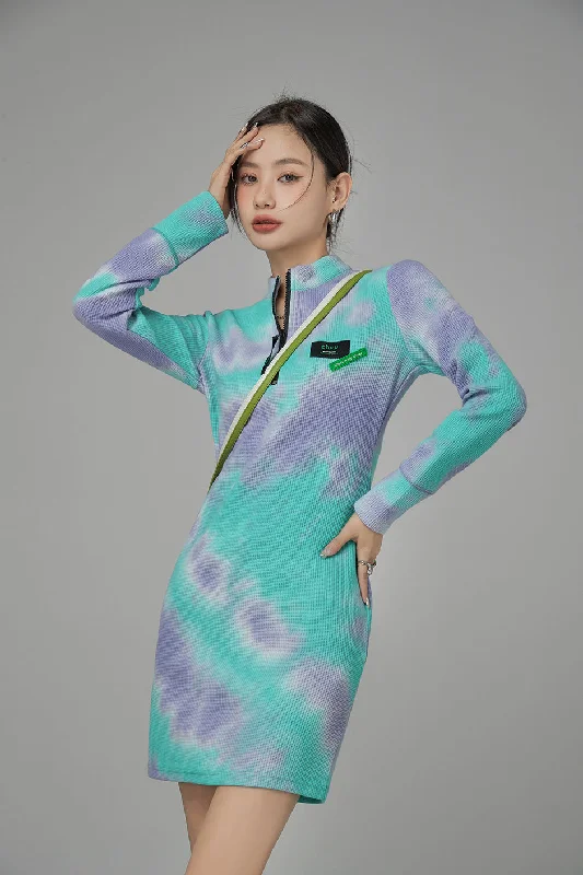 The Subtle Art Tie And Dye Dress Streetwear Style for 