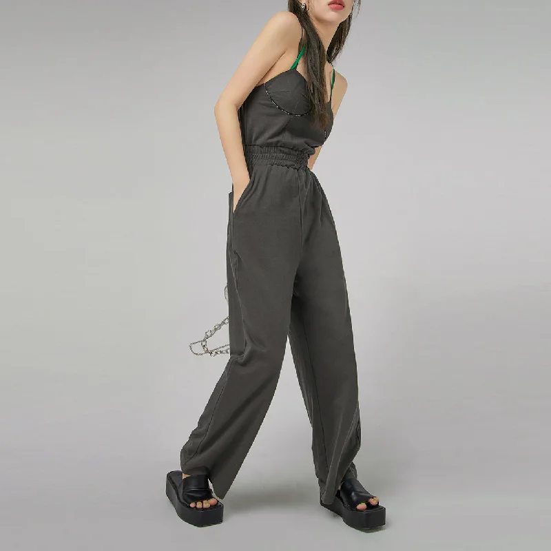 Corset Top Jogger Jumpsuit Confident Women's High - fashion