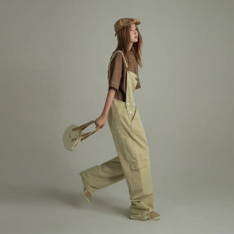 Suspender Sleeveless Denim Jumpsuit Feminine Women's Soft 