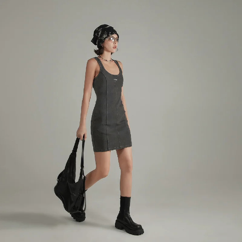 Basic Tank Top Dress Athletic Women's High - 