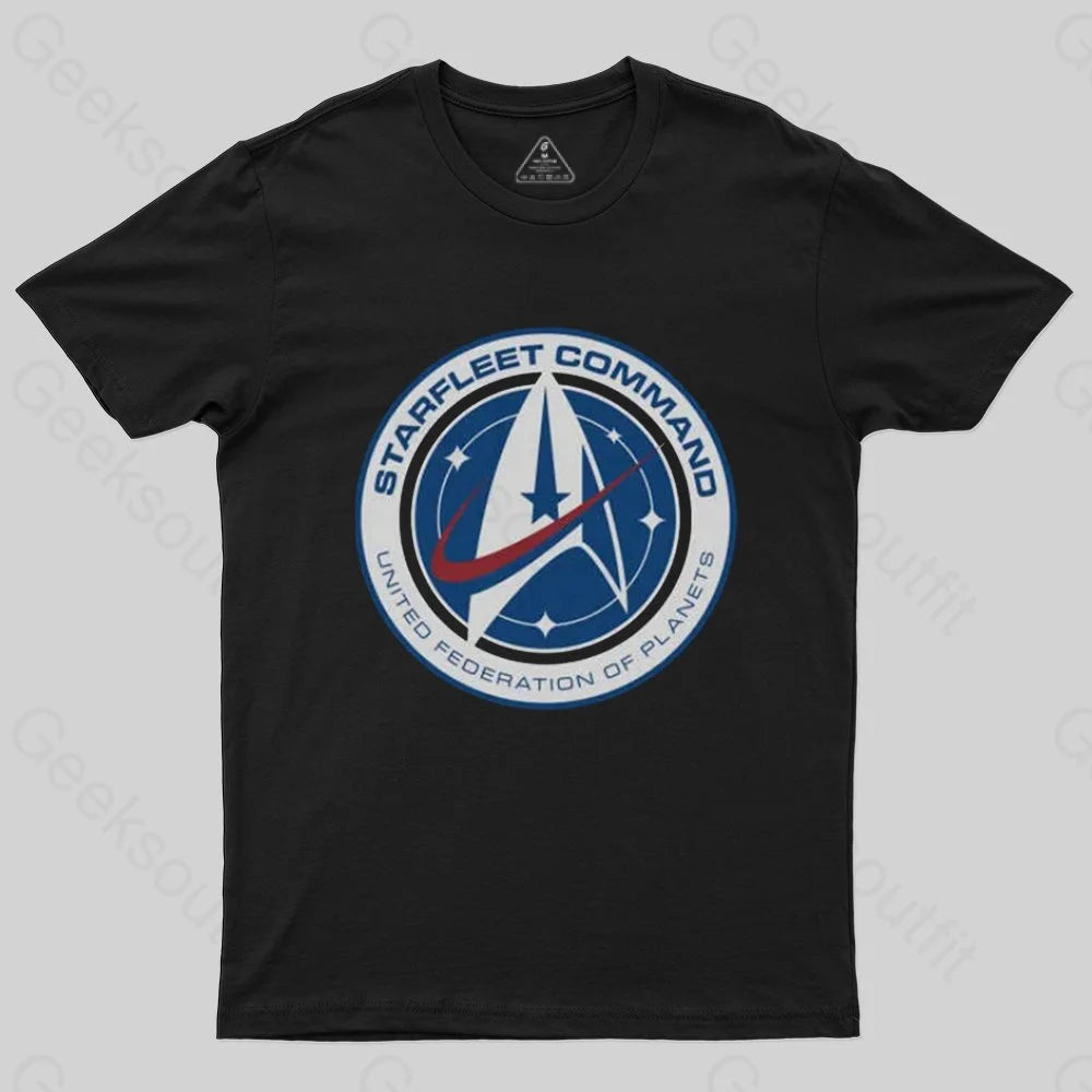 Cosmic Voyage Discovery Starfleet Command T-Shirt