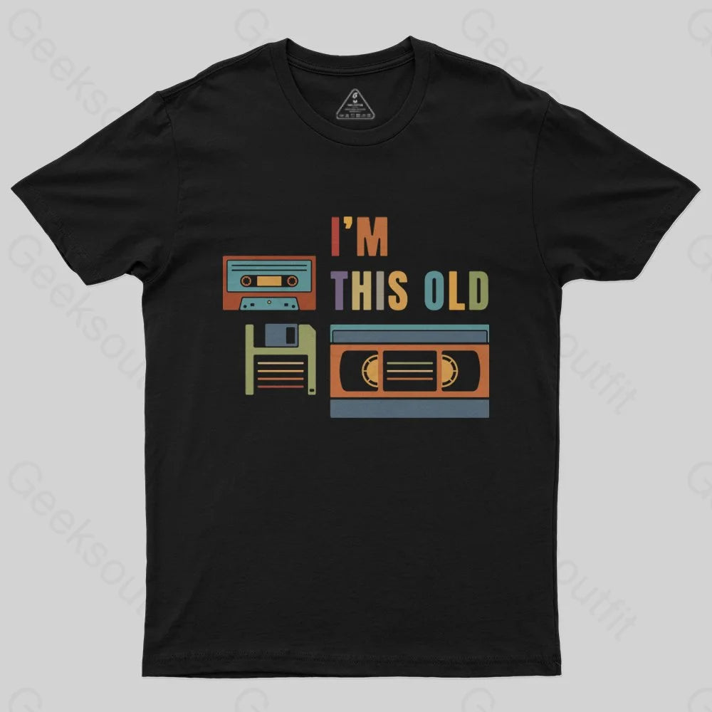 Im This Old Vintage Nerd T-Shirt