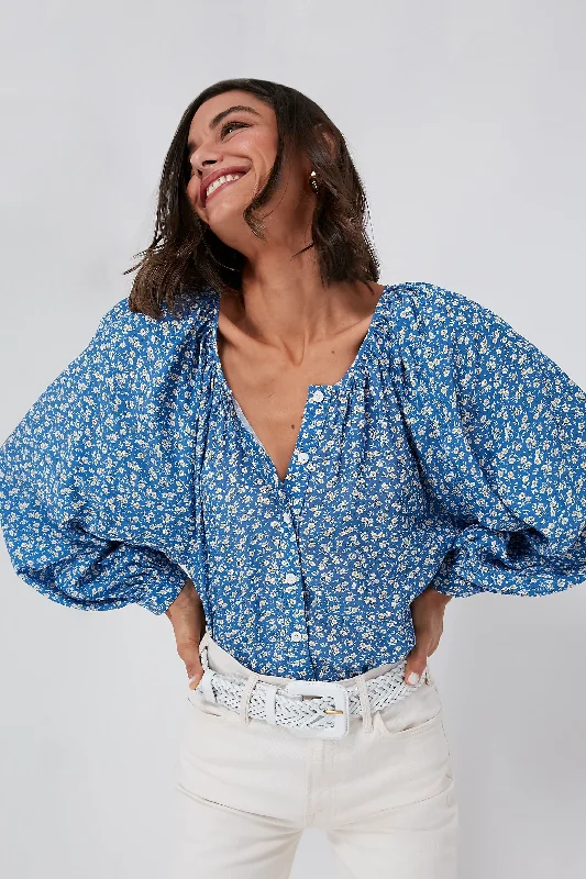 Pablo Flowers Frances Blouse